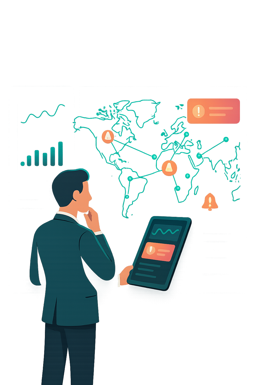 Business automation and real-time analytics dashboard - CyberTrust Systems services